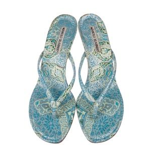 Manolo Blahnik Thong Sandals